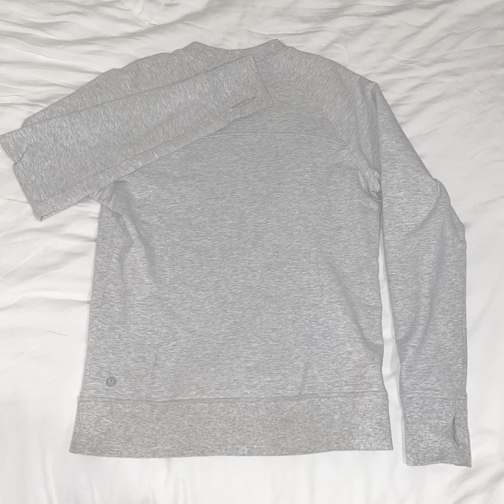 Heathered core ultra light scuba crew
